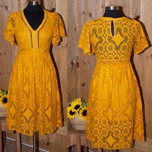 Lace Midi Dress